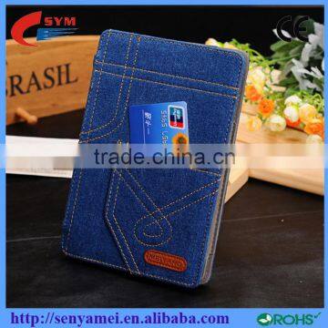 Individuality style Stylish denim for ipad cases and covers