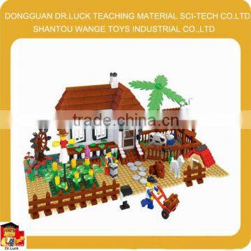 Good Quality Happy Farm Series Block Toy For Kids