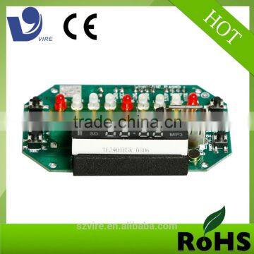 led pcb board customized popular car aduio module with recording function