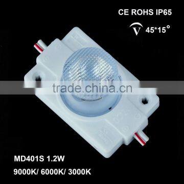 high power good price Samsung 3030 LED module 1chip with lens injection