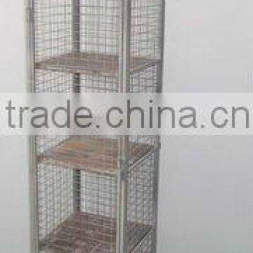 110609FD-folding metal rack & metal shelf storage cube