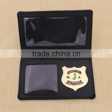 Custom Die-casting Soft Enamel Wallet Badge Holder