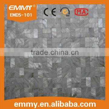 wholesale white mother of pearl river shell mosaic tiles wall decoration