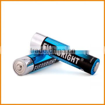 long life time over 120 min lr03 aaa 1.5v alkaline battery for camera/flash light