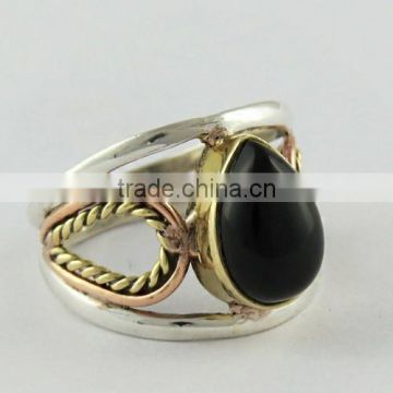 Lovely Black Onyx !! Bezel Setting 925 Sterling Silver Ring, Silver Jewelry Wholesale, 925 Sterling Silver Jewelry