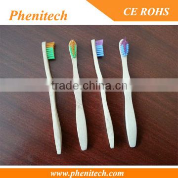 Different choices for bamboo Charcoal bristle toothbrush