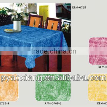 2013 westerm multi-colored pe table cloth or bath cloth