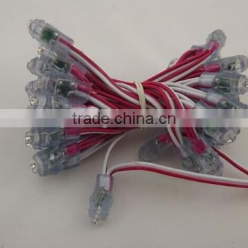 9mm cut-size DC5V voltage 50pcs/group Red color LED pixel light USD0.018