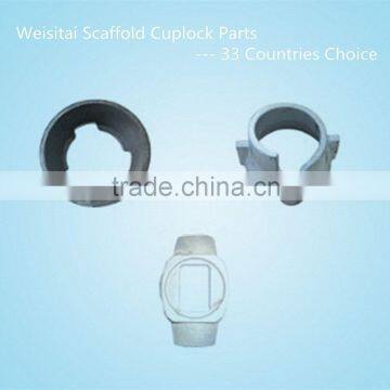 Ductile casted iron cuplock scaffold system