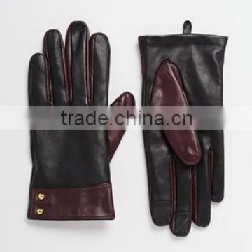 TOUCH SCREEN WINTER Leather gloves (men)