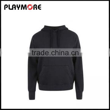 Playmore custom embroidered thick black hoody
