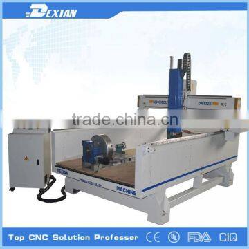 4 axis cnc router/cnc router engraving machine/woodworking cnc machine for foam sign statue mold advertisment