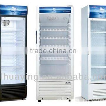 2013 hot-sale Double Upright Freezer/Refrigerator Glass Door in Dalian
