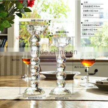 2016 Wholesale New Type of Crystal Candle Holder