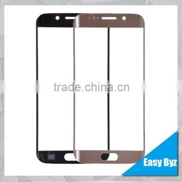 In Stock Front Glass Lens for Samsung Galaxy S6 Edge,Screen Glass for S6 Edge Full Screen