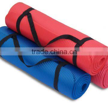 nbr tpe yoga mat with strap