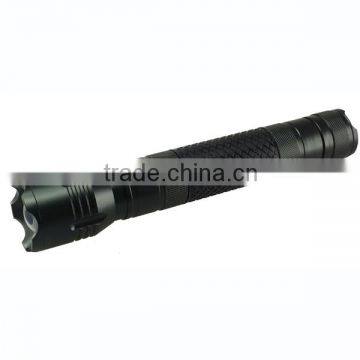 hot sales high power aluminium AA led torch flashlight with convex lens, bright