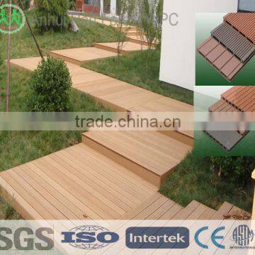 exterior bamboo plastic composite deck wpc