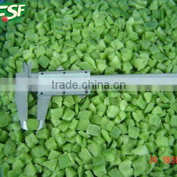 2016 new corp IQF peppers strips dices green