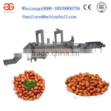 Automatic Peanut Frying Production Line Snacks Frying Machine Chicken Frying Machine