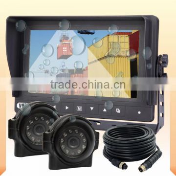 Touch Button Waterproof Monitor for agricultural vehicle