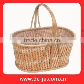Custom Practical Big Box Bamboo Basket Weaving
