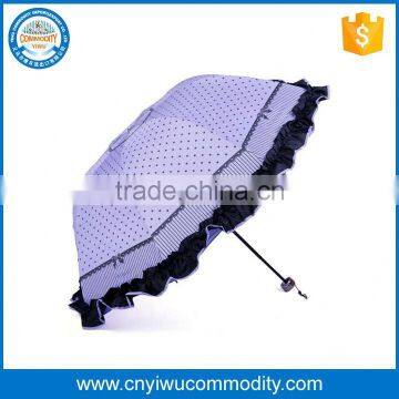 Cheap outdoor patio garden solar panel umbrella waterproof folding beach umbrella