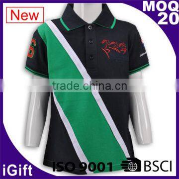 BSCI/ ISO 9001 Factory Wholesale new design pima cotton polo shirt