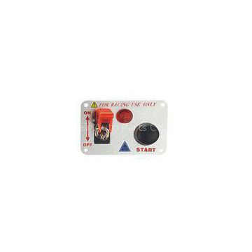 Automotive Racing Switch Panel With Flip Up Cover , Racing Toggle Switch