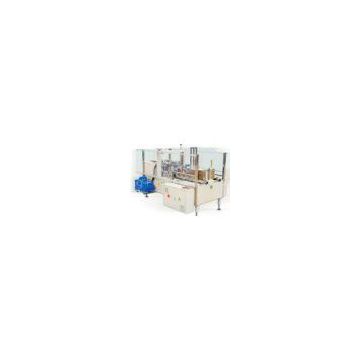 Glass / PET Bottle Packaging Machine Case Former With Adhesive Tape For Beverage