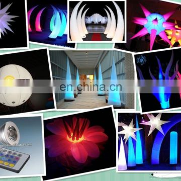 LED remote control inflatable decorative light