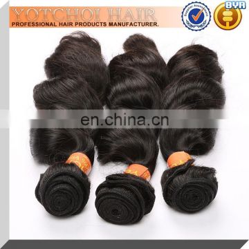 Factory Price Wholesale Pure Indian Remy Virgin Human Hair Weft 100% Natural Virgin Indian Remy Temple Hair For Cheap