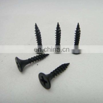 Black drywall screw Galvanized iron Tip Round Drywall Self Tapping Screw