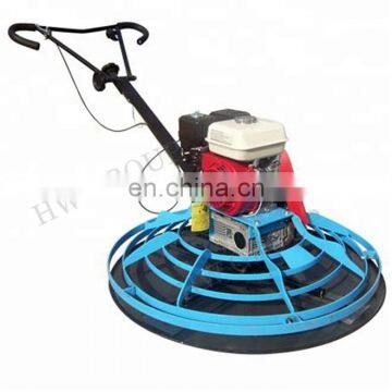 Low price walk behind power trowel machine with 24inch trowel blades