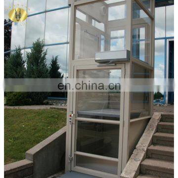 7LSJW Shandong SevenLift stairlift with platform for wheelchairs used passenger lifts