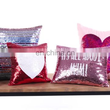 New design colorful stripe stripped pattern indoor sequin cushion/pillow/decorative cushion cover