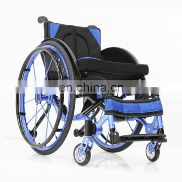 Active leisure outdoor sport lightweight aluminum manual wheelchair for disabled