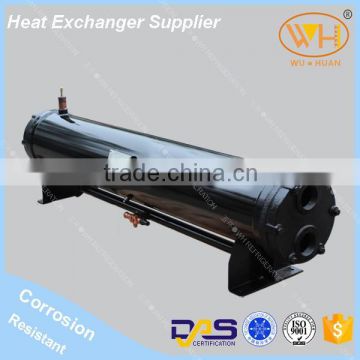 WH Best Quality 14 KW tube condenser,Sea Water Cooled Tube Condenser