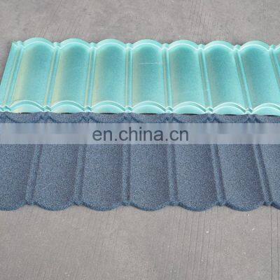 High quality metal building aluminum plated zinc polymeric sand stone coated roof tiles sheet