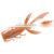 New design 68mm 2.4g  Shrimp Soft Bait PIONEER Fishing Lures Craws Shrimp  Lures Soft Silicone fishing bait