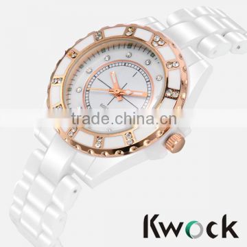 High Quality Lady Sapphire Crystal Ceramic Watch With Factory Price
