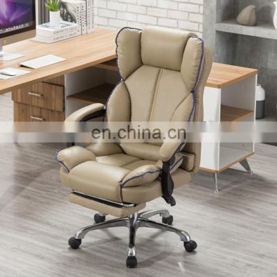 adjustable height high back boss ceo leather wholesale lift wheels swivel ergonomic executive office chairs with footrest