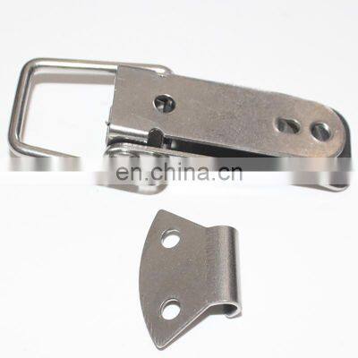 Stainless Steel Spring Loaded Safety Snap Lock Adjustable Toggle Catch Clamp