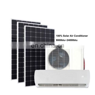 SAA ROHS SAA Certification Inverter 3P 24000Btu 48V DC 100% Solar 18000Btu Solar Air Conditioner