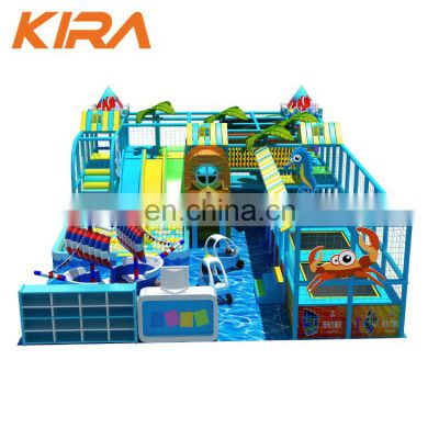 Ocen Theme Indoor Playground Theme Park Kids Indoor Playground Soft Playground