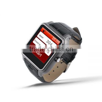 New design Heart rate Sensor SOS GPS Sport Smart Watch Phone