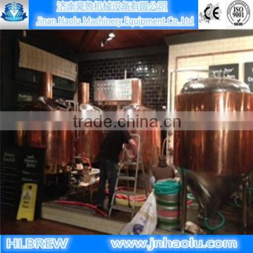 2bbL restaurant beer brewing system,mini beer brewery equipment