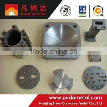 Tungsten machined parts for high temperature furnace