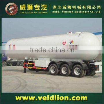 3 axles semi LPG tanker 56.14 m3 lpg transportation truck,lpg gas tank truck