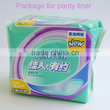package for pantyliner